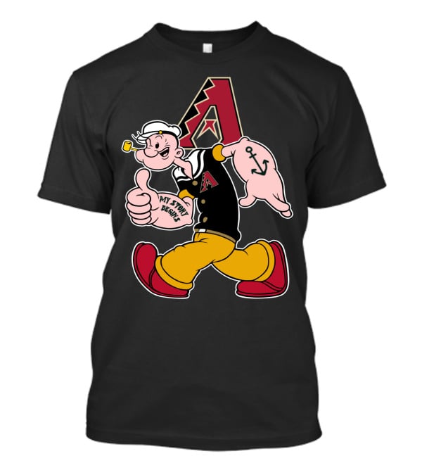 Arizona Diamondbacks A Popeye My Story Begins T-Shirt