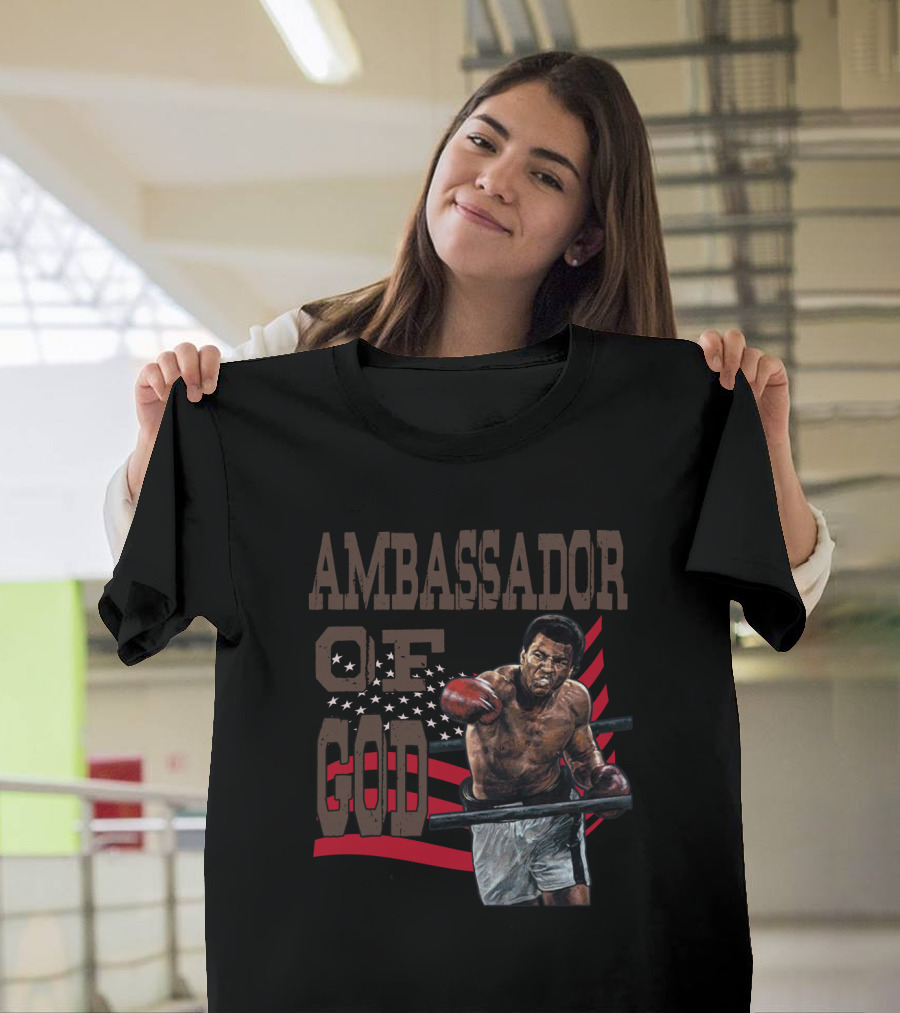 Ambassador Of God Muhammad Ali Boxing Legend T-Shirt