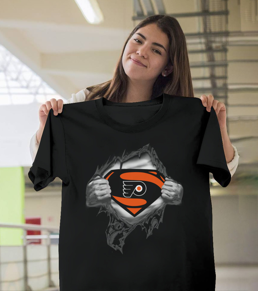 Philadelphia Flyers Superhero Mashup T-Shirt