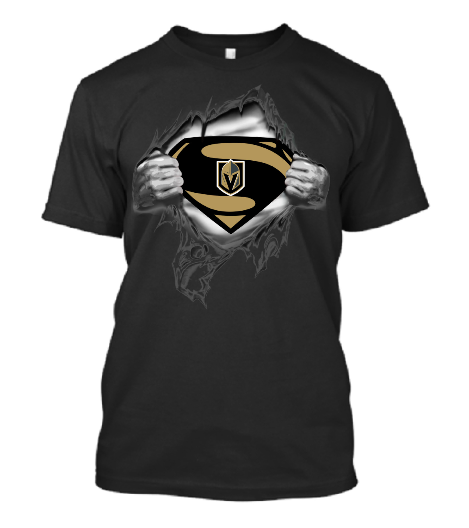 Vegas Golden Knights Super Hero Mashup T-Shirt