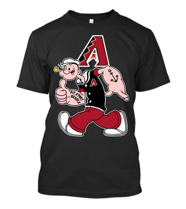 Arizona Diamondbacks Popeye My Story Designs T-Shirt