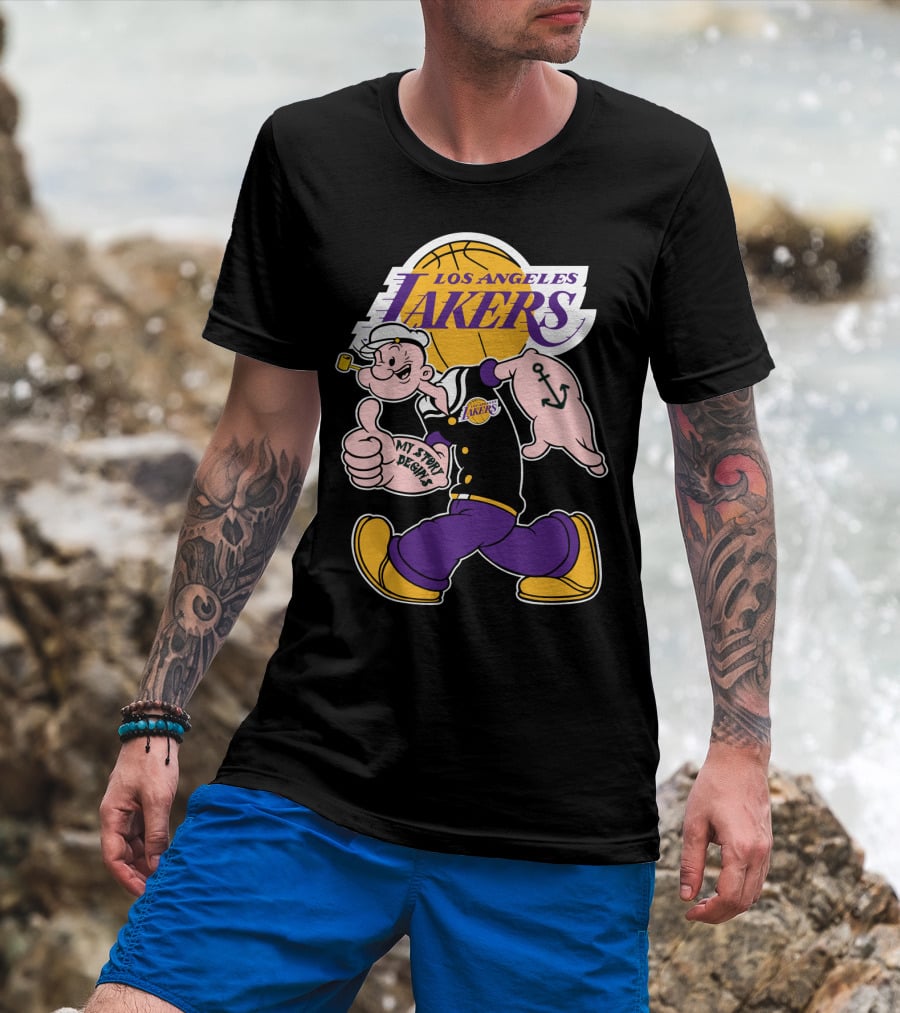 Los Angeles Lakers My Story Begins T-Shirt