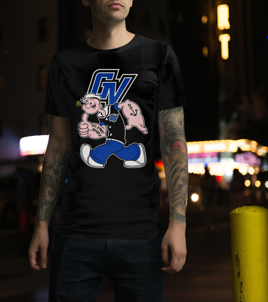 Gv Grand Valley State Lakers My Story Begins T-Shirt