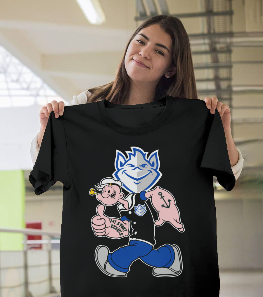 Saint Louis Billikens Popeye My Story Begins T-Shirt