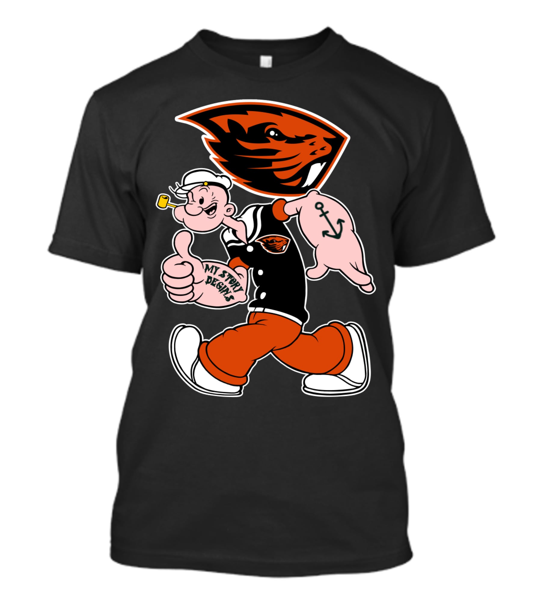 Oregon State Beavers My Story Designs T-Shirt