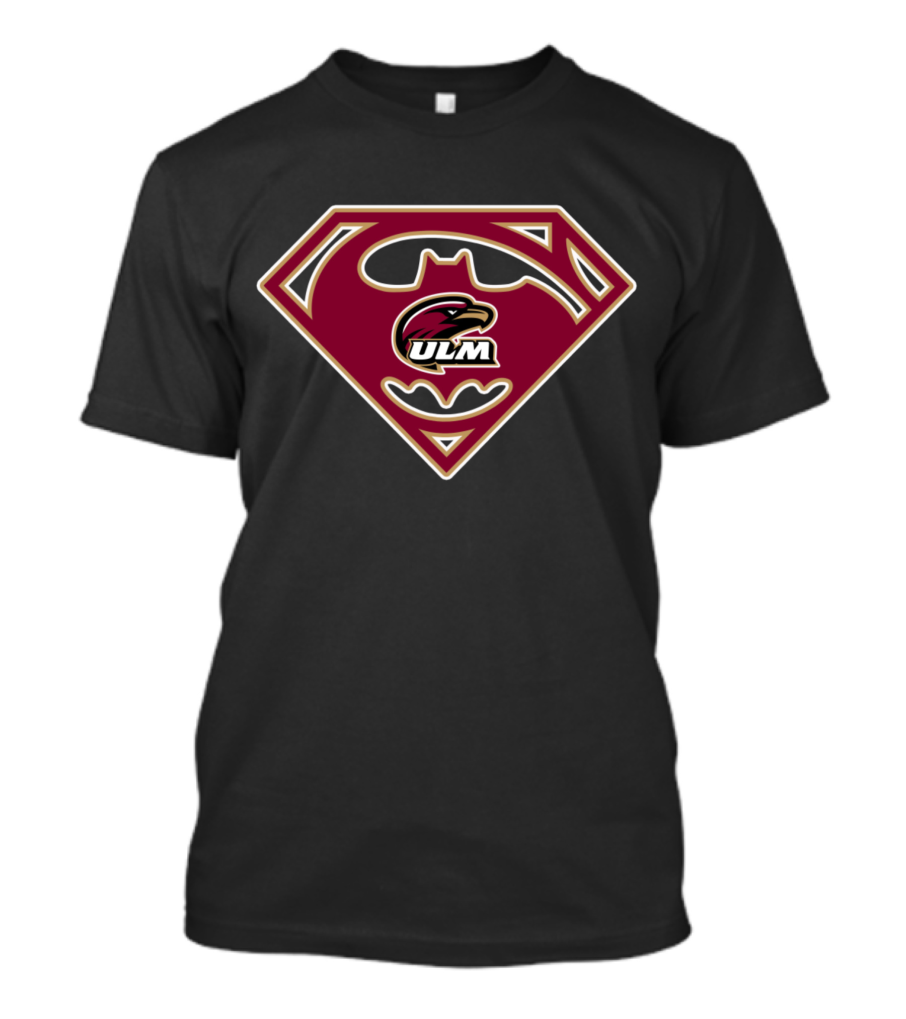Superman Shield Ulm Ul Monroe Warhawks T-Shirt