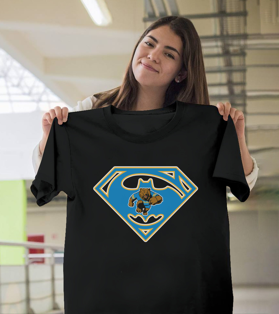 Ucla Bruins Superman Logo Batman Symbol T-Shirt