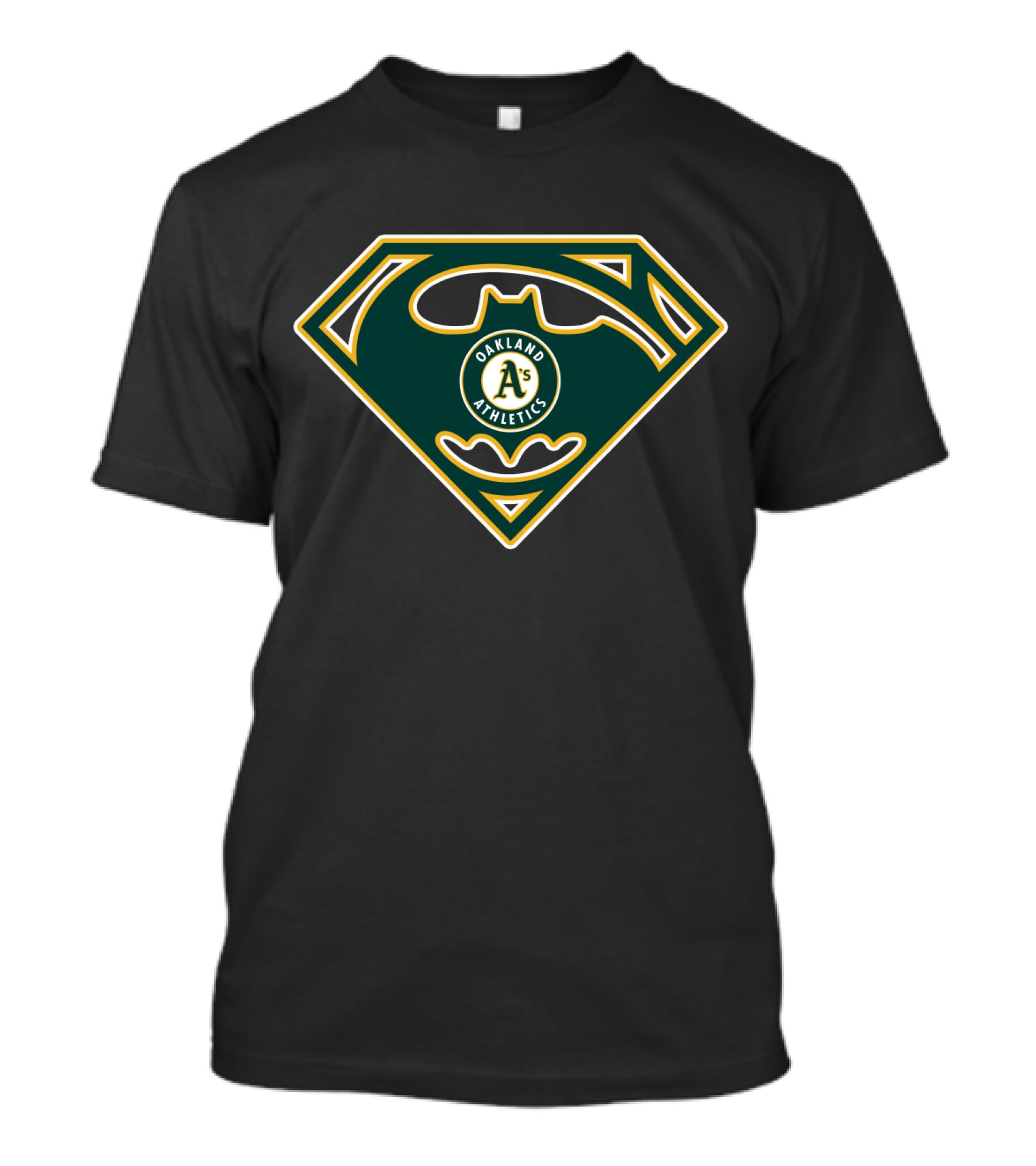 Oakland Athletics Bat-Super Logo T-Shirt