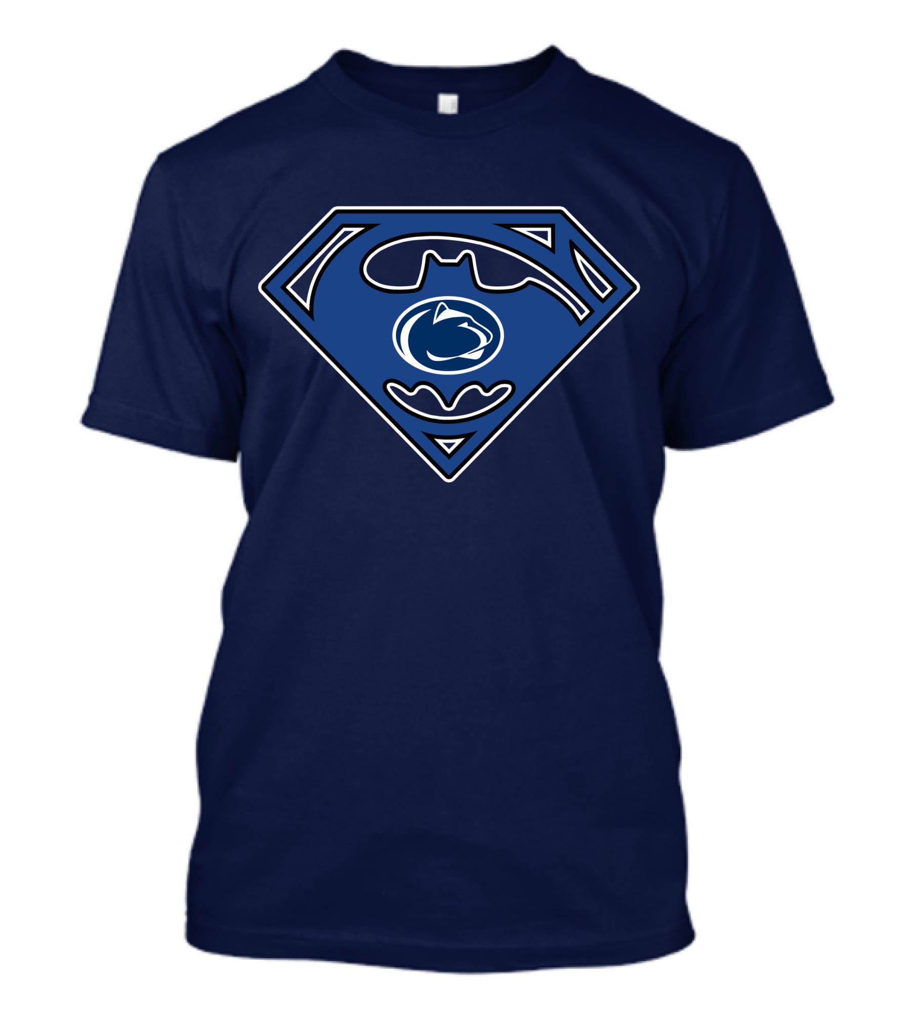 Penn State Nittany Lions Batman Superman Mashup T-Shirt