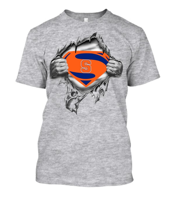 Syracuse Orange Superman Emblem Burst T-Shirt