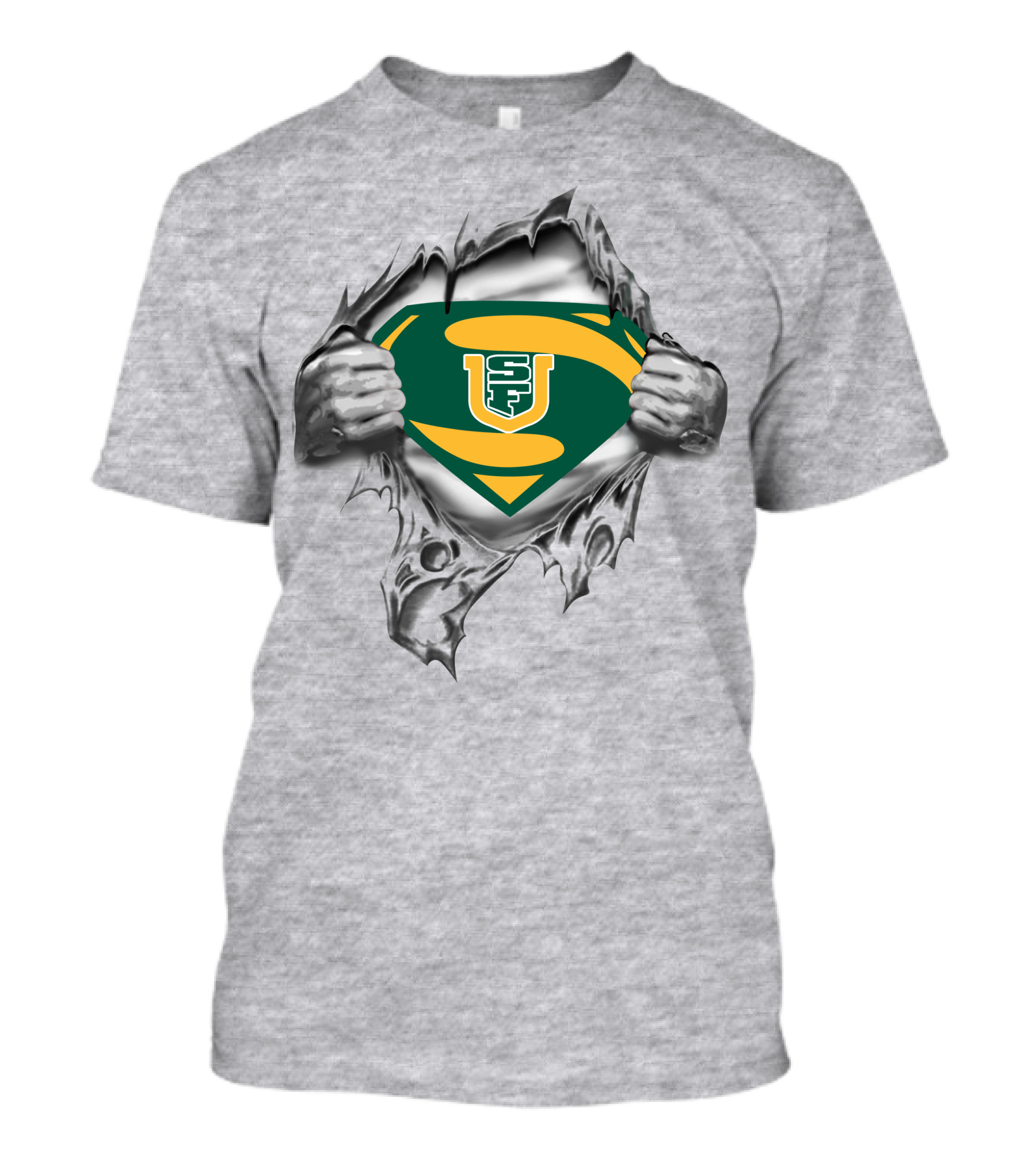 San Francisco Dons Sf Superman Logo Peeling Effect T-Shirt