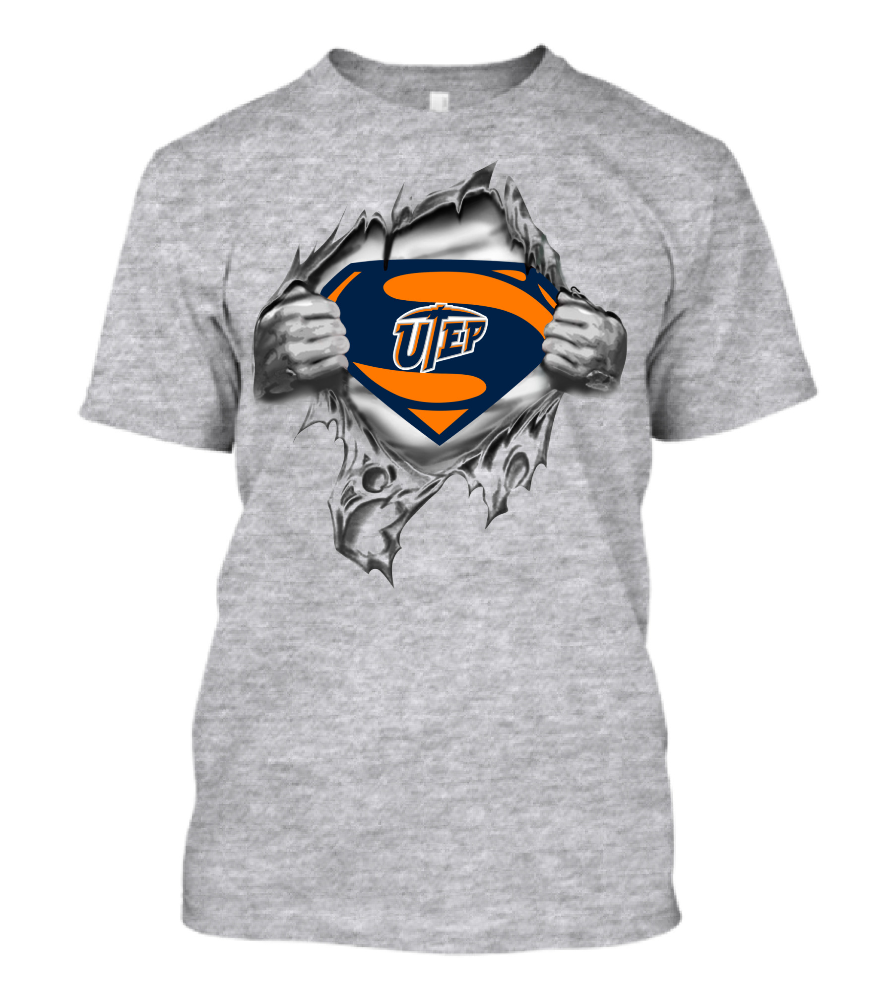 Utep El Paso Miners Superman T-Shirt