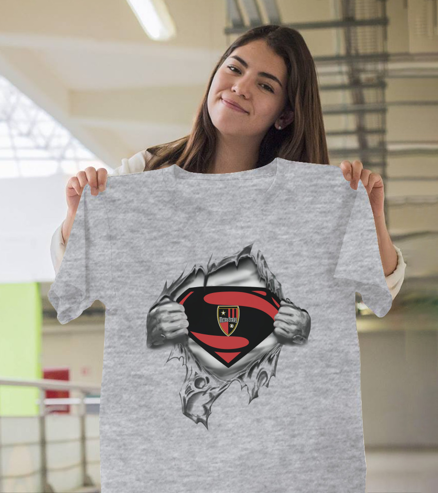 Metrostars Superman Logo With Shield 139 Jersey T-Shirt