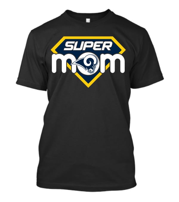 Los Angeles Rams Super Mom T-Shirt