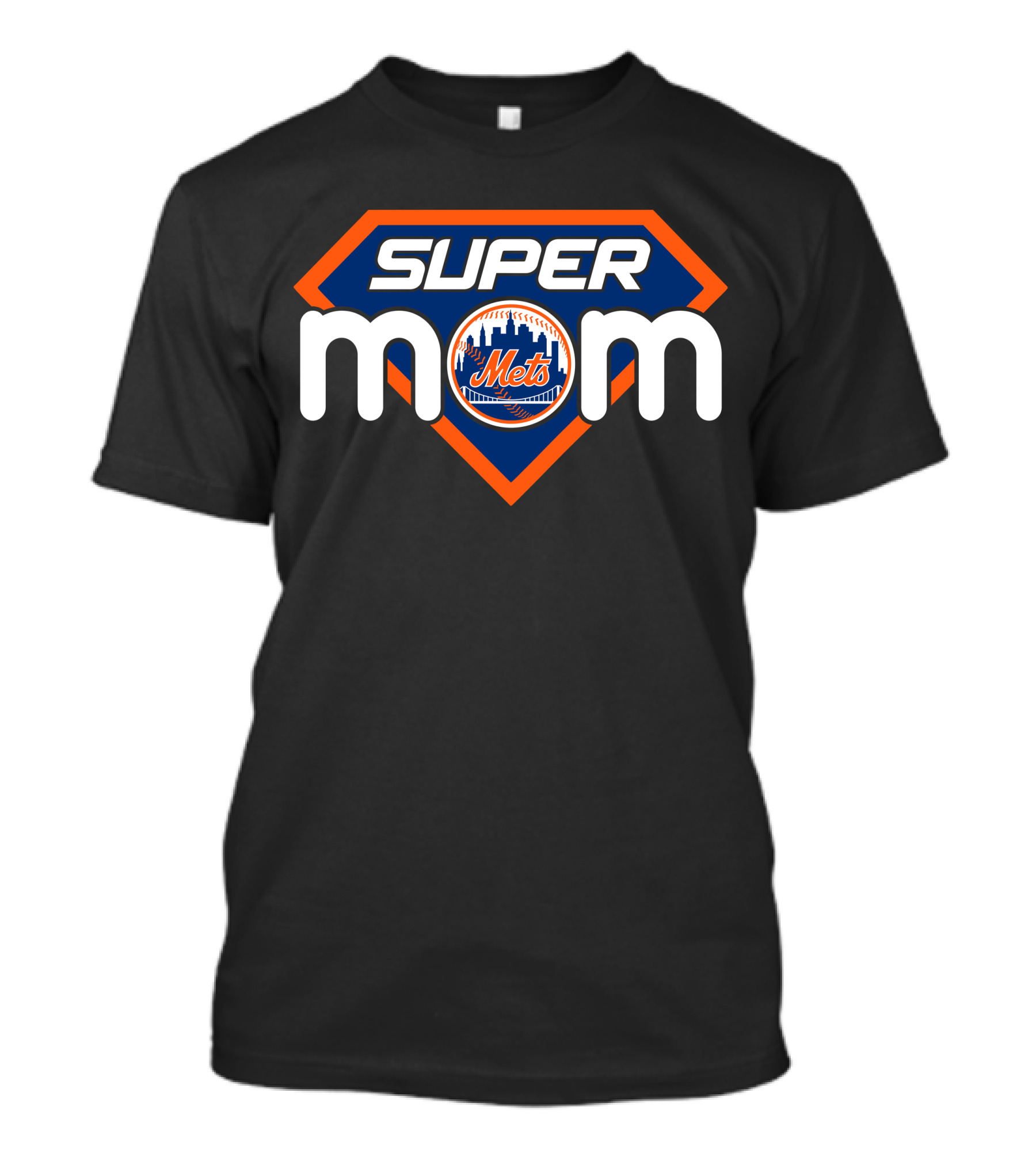 Super Mom New York Mets 37 T-Shirt