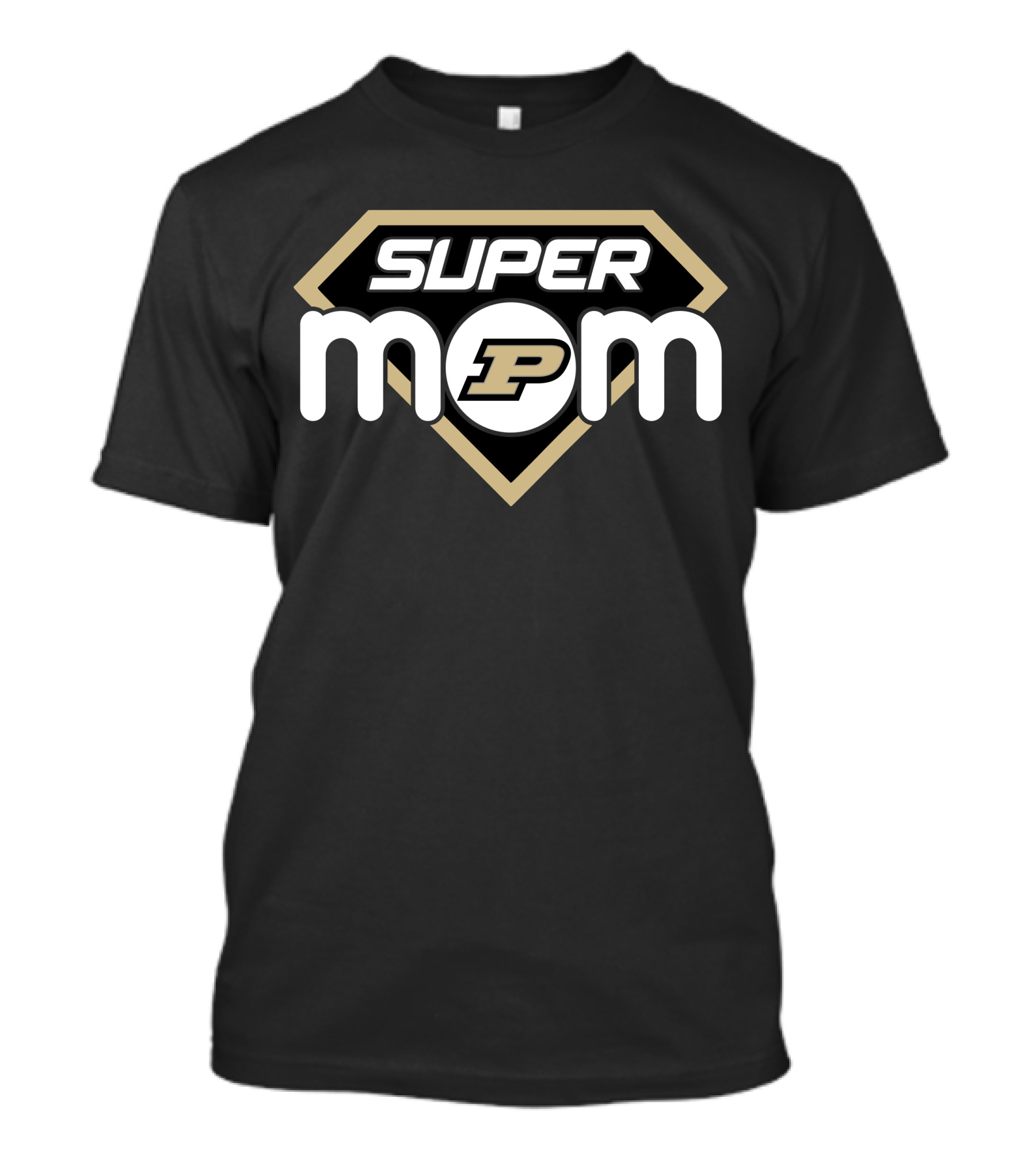 Purdue Boilermakers Super Mom T-Shirt
