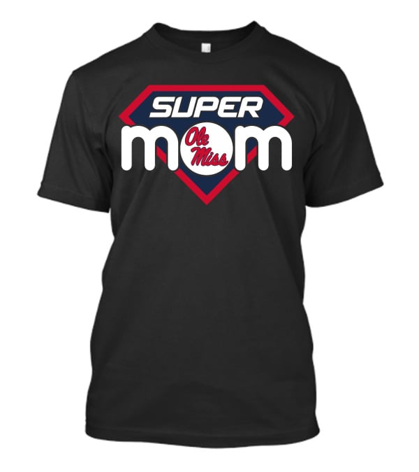 Ole Miss Rebels Super Mom Superman T-Shirt