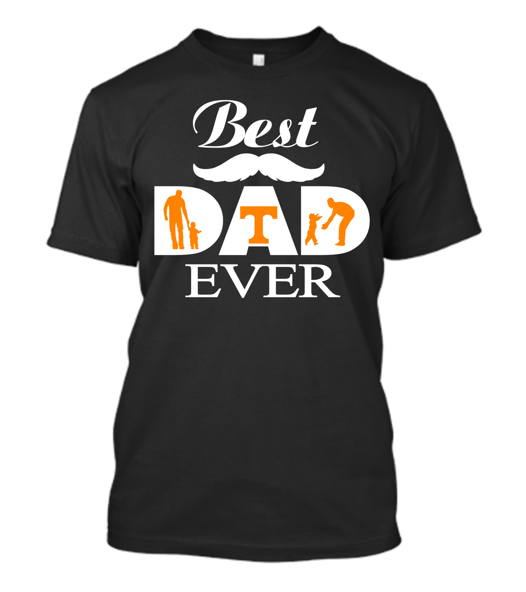 Best Dad Ever Tennessee Volunteers T-Shirt