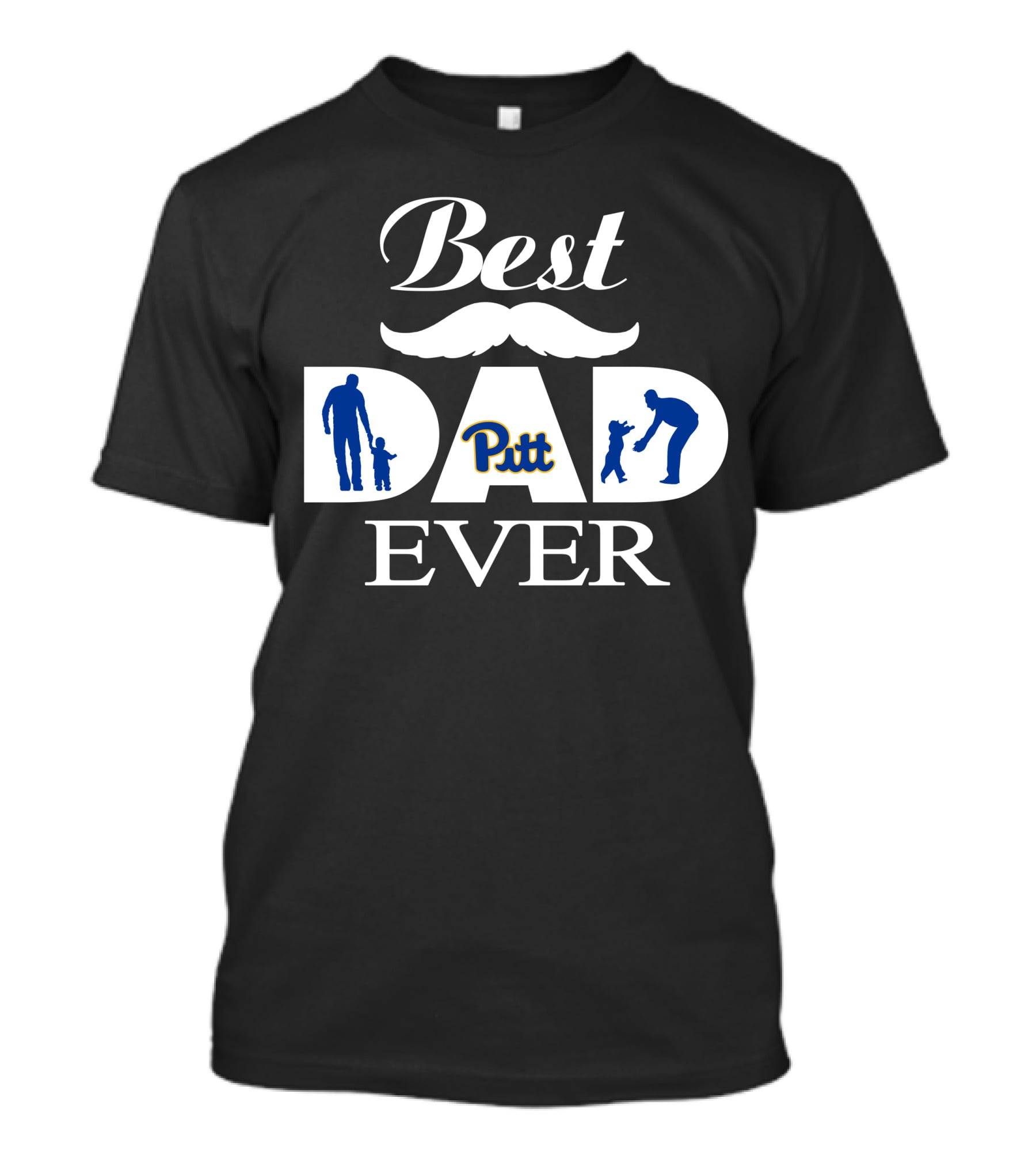 Best Dad Ever Pitt 41 Pittsburgh Panthers T-Shirt