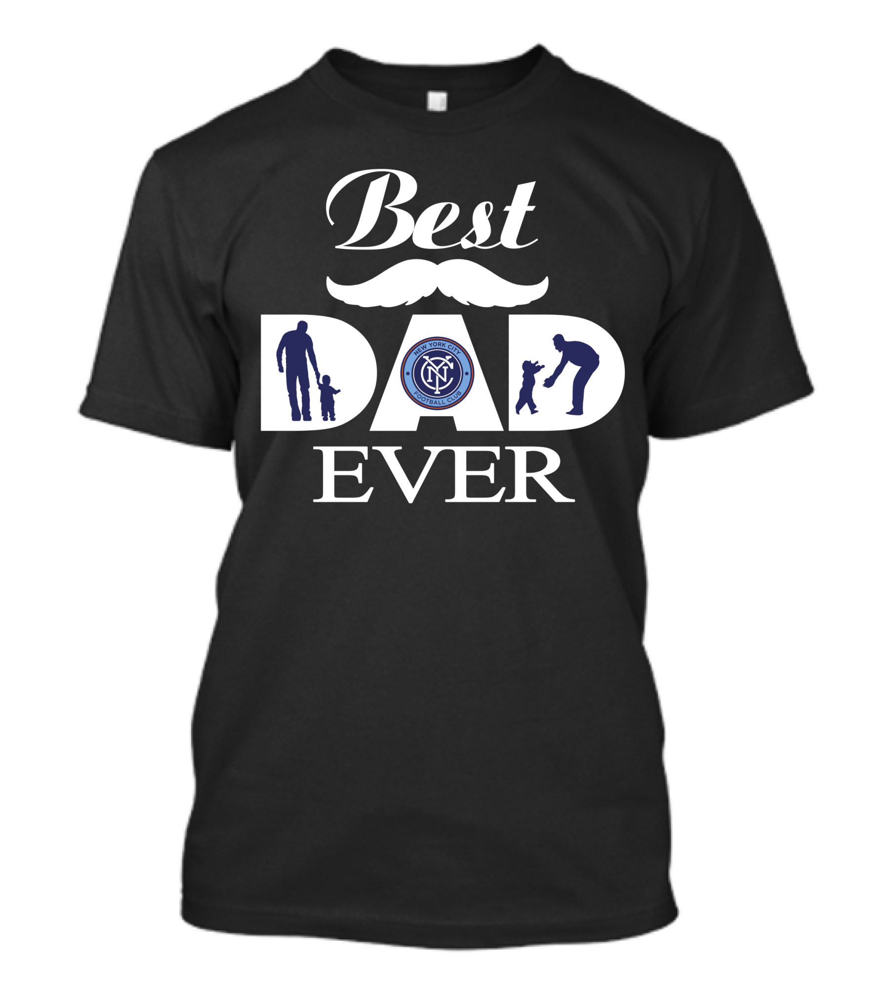 Best Dad Ever New York City Fc 133 T-Shirt