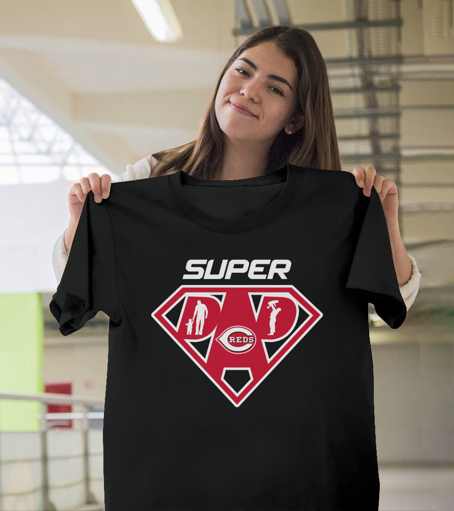 Super Reds Dad Cincinnati T-Shirt