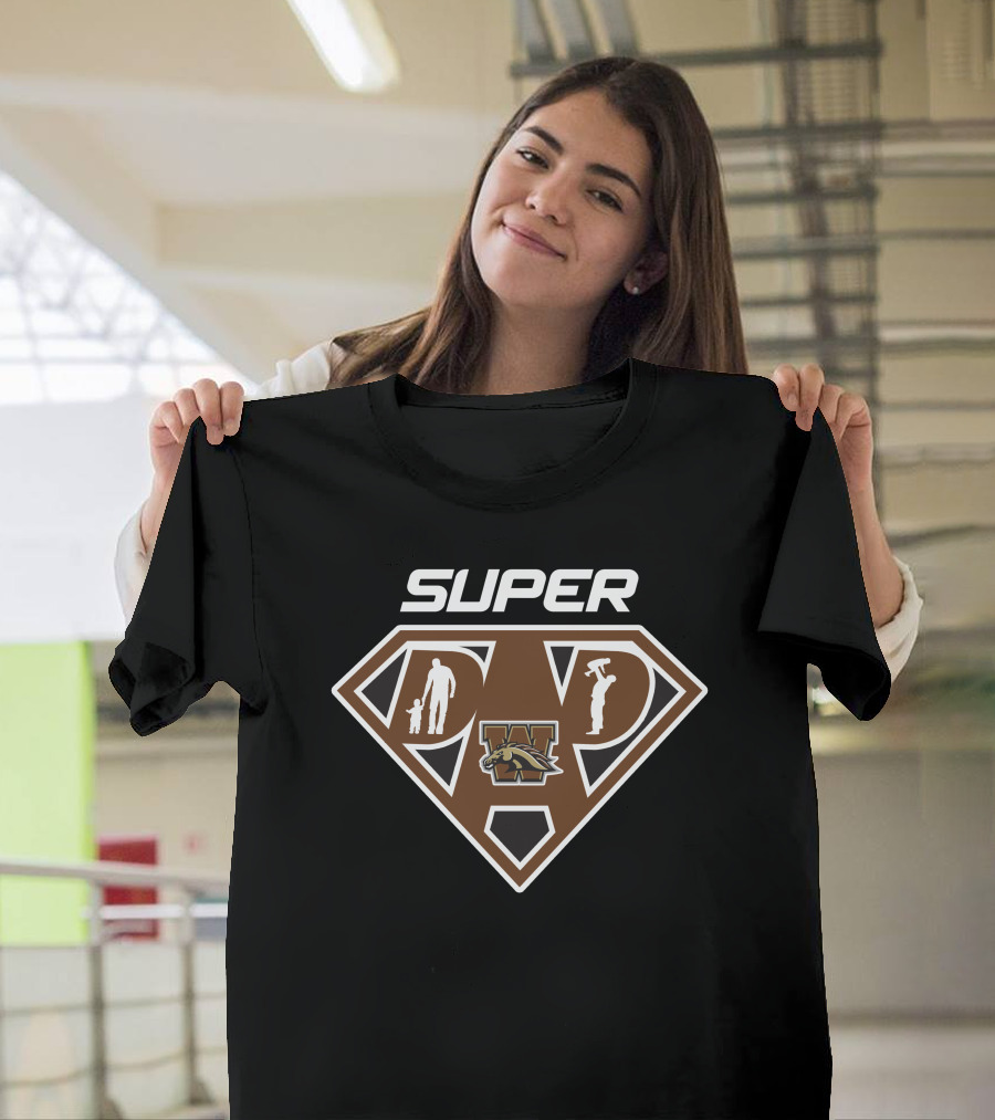 Super Dad Western Michigan Broncos T-Shirt