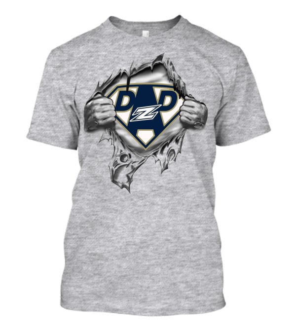 Akron Zips Super Dad Hero T-Shirt