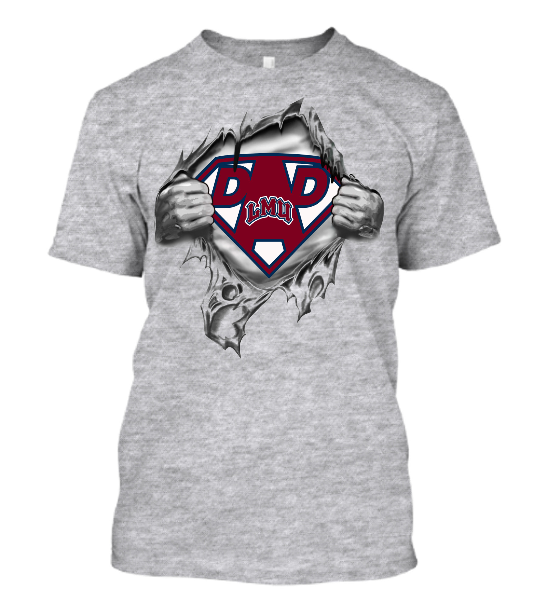 Lmu Loyola Marymount Lions Super Dad T-Shirt