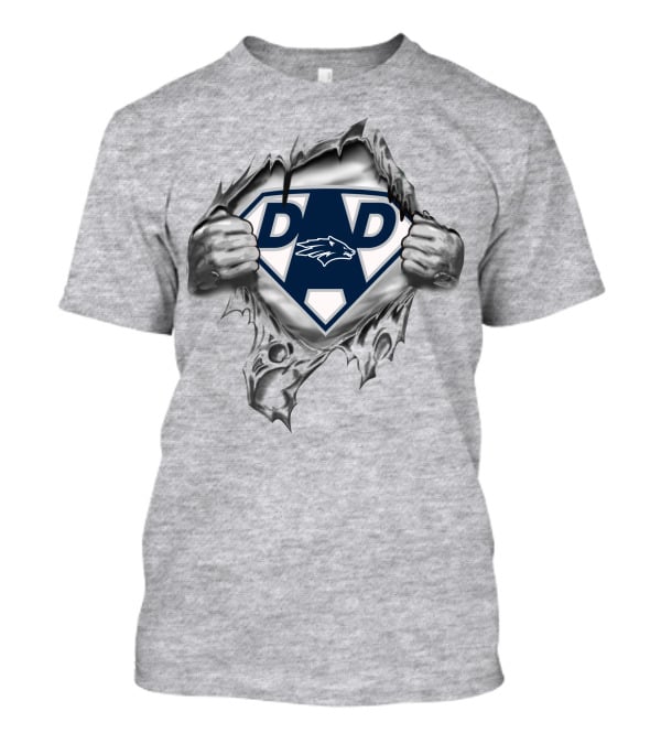 Nevada Wolf Pack Dad Superhero Concept T-Shirt