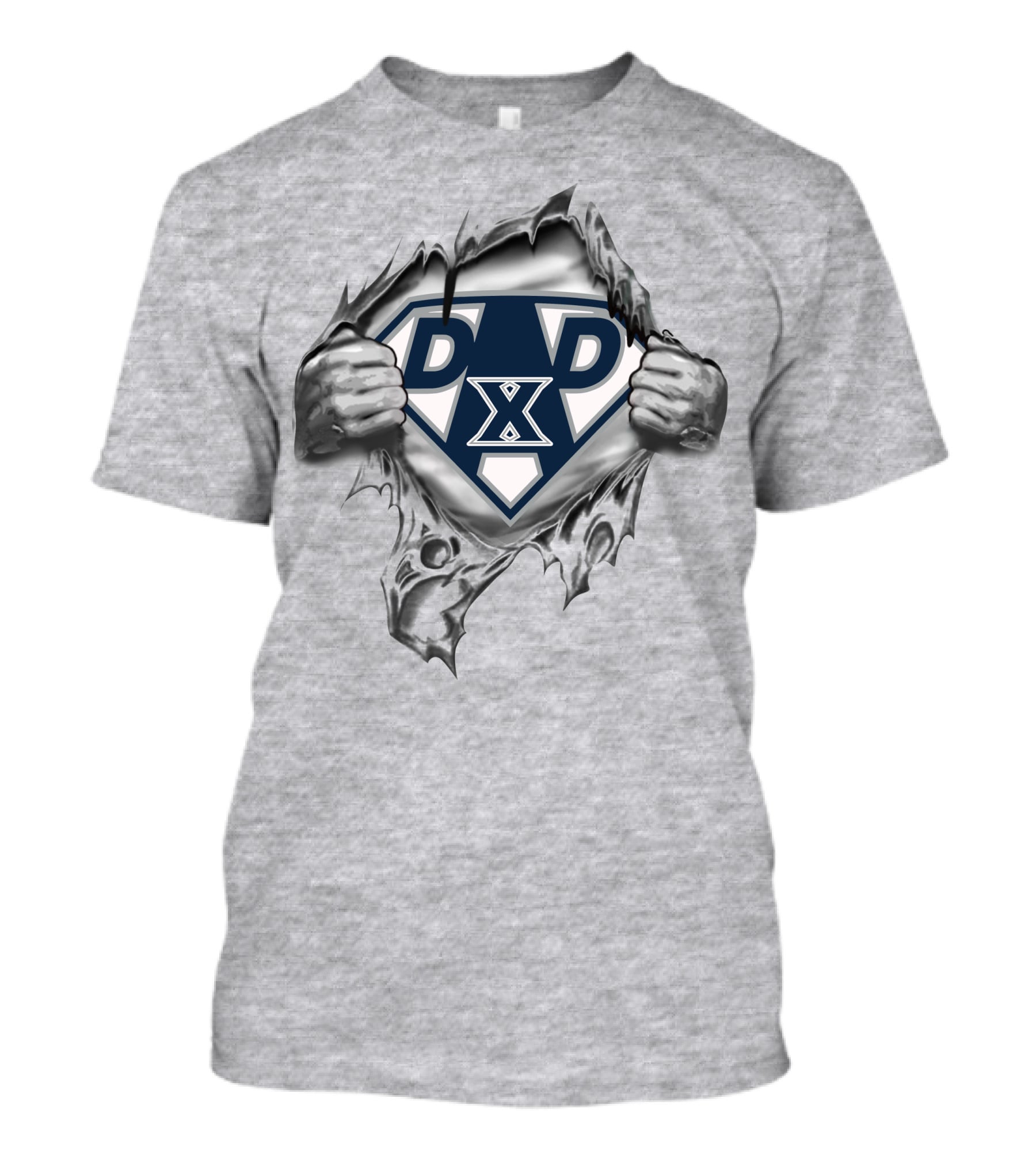 Xavier Musketeers Super Dad X T-Shirt