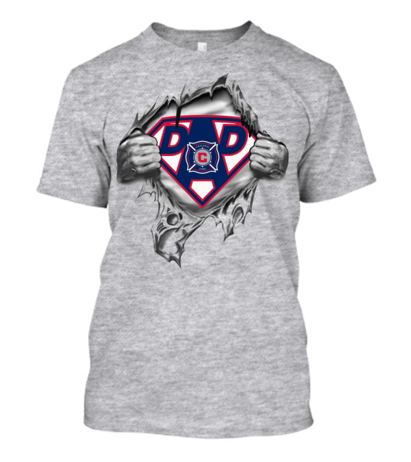 Chicago Fire Department Super Dad 274 Hero T-Shirt