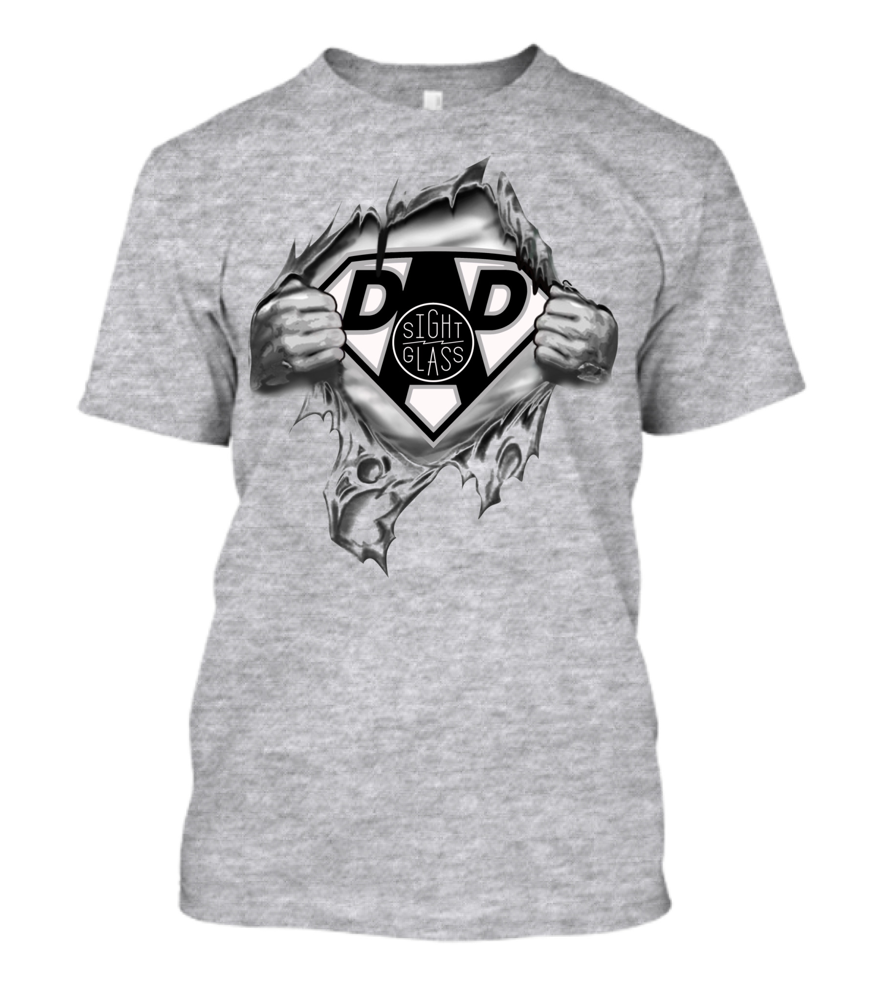 Cafe Sightglass Super Dad Logo Superman Symbol T-Shirt