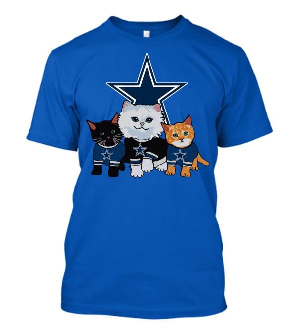 Dallas Cowboys Star Cats T-Shirt
