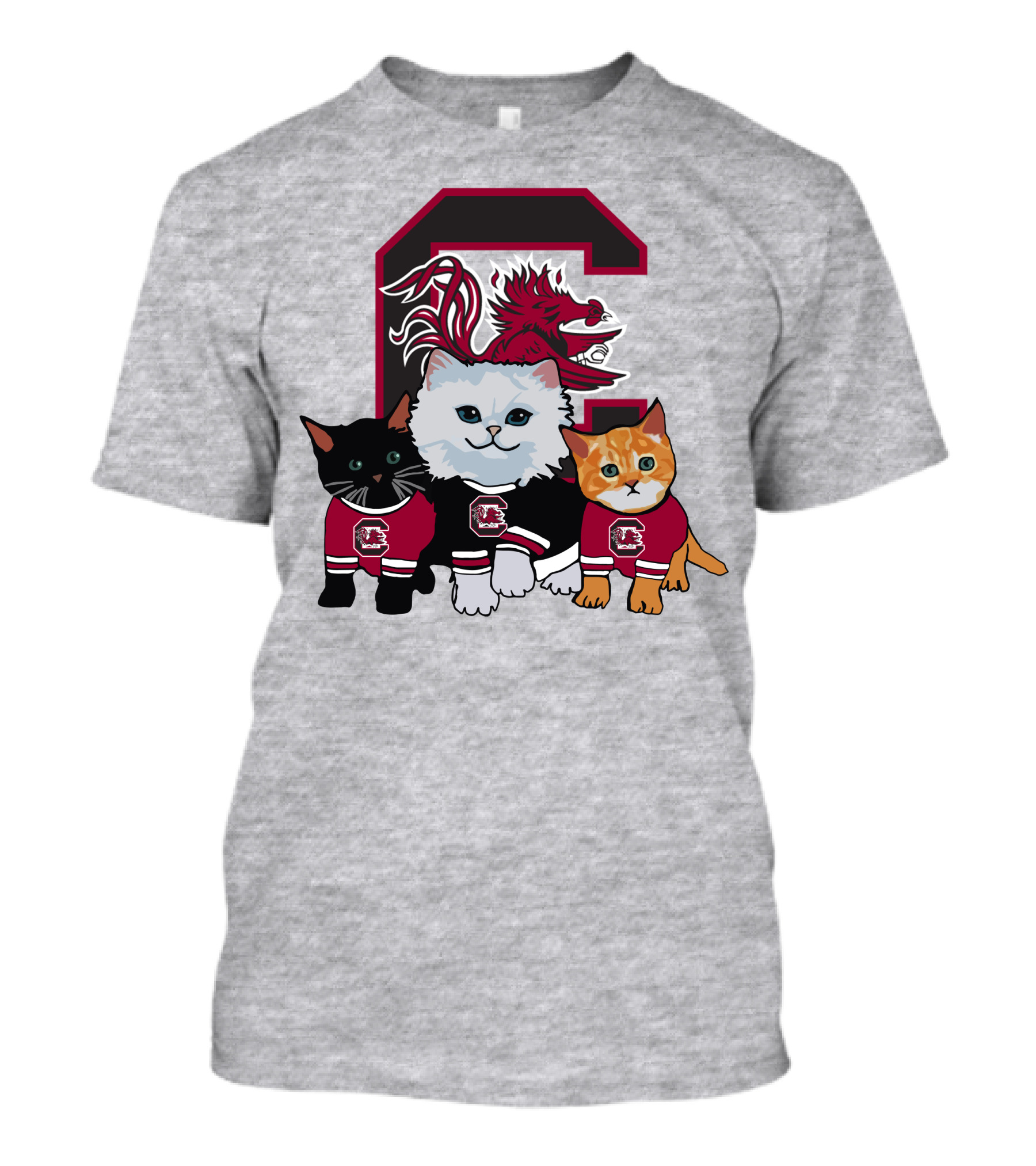 South Carolina Gamecocks Mascot C Cats T-Shirt