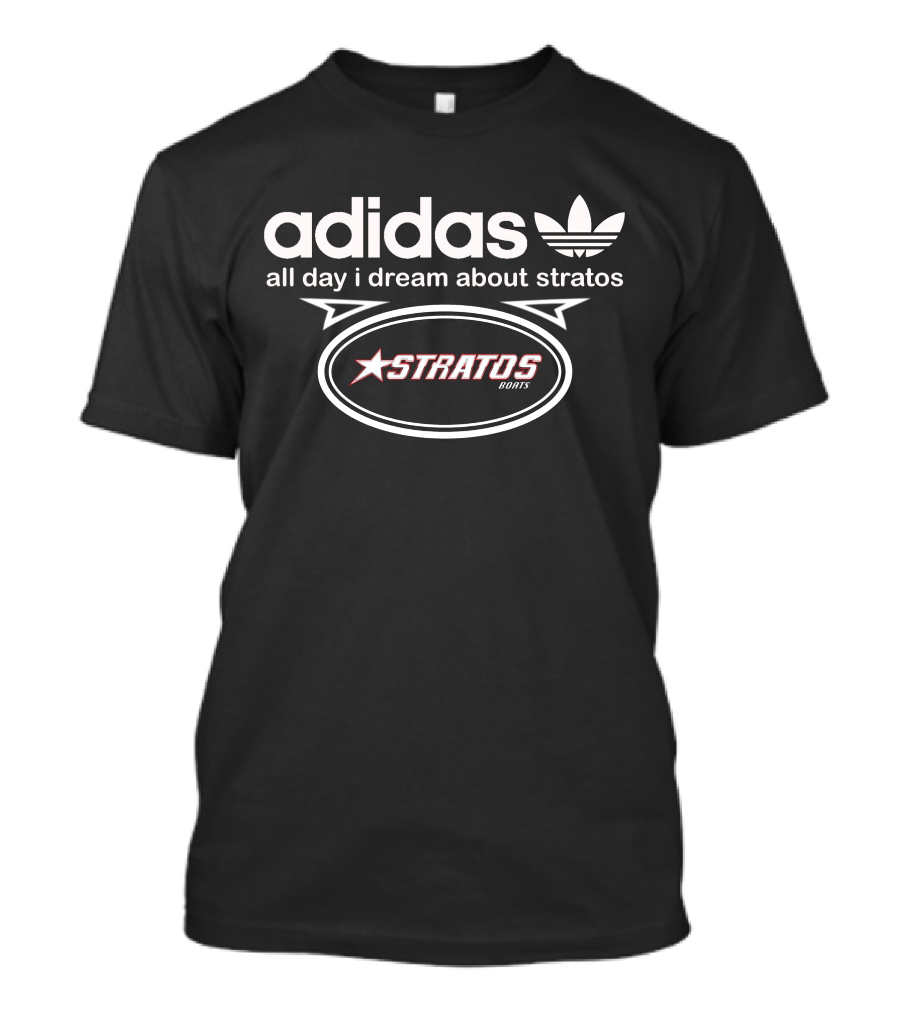 All Day I Dream About Stratos Boats Star T-Shirt