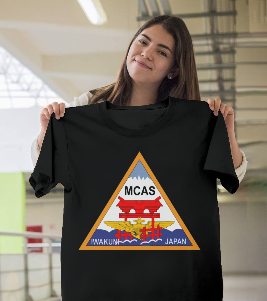 MCAS Iwakuni Japan Torii Gate Emblem T-Shirt