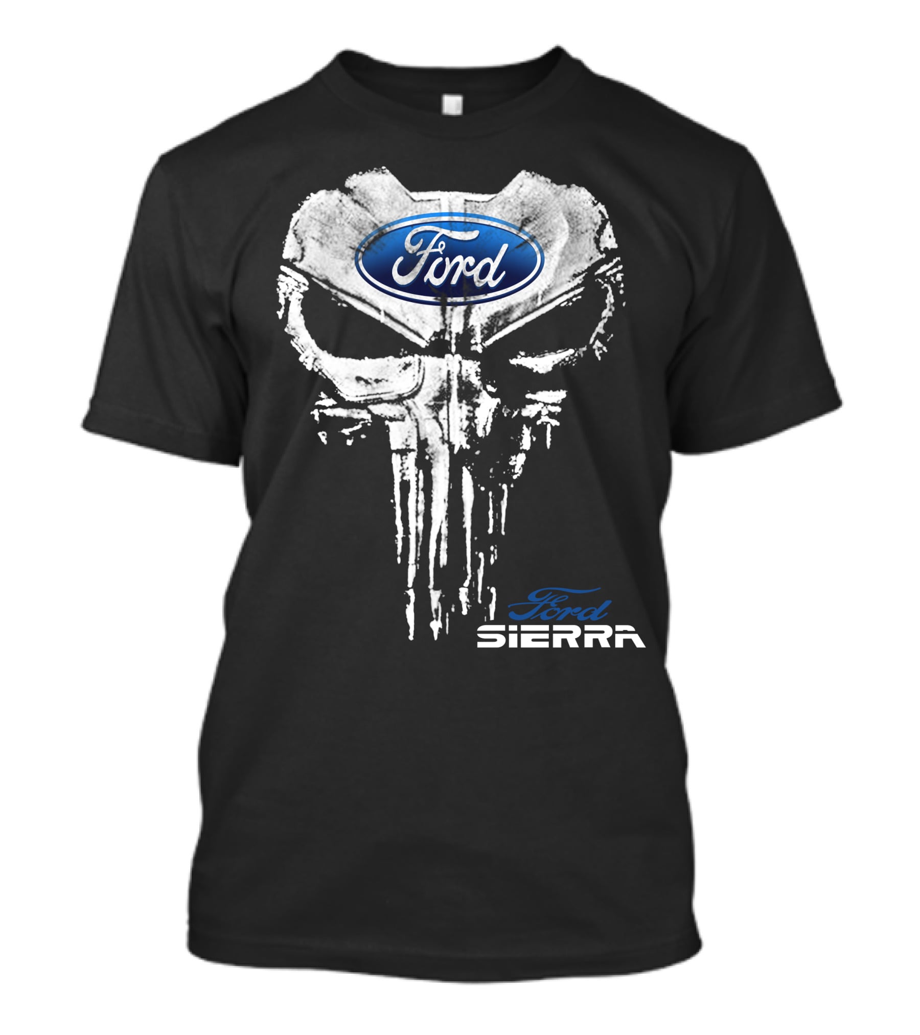 Ford Sierra Skull Emblem T-Shirt