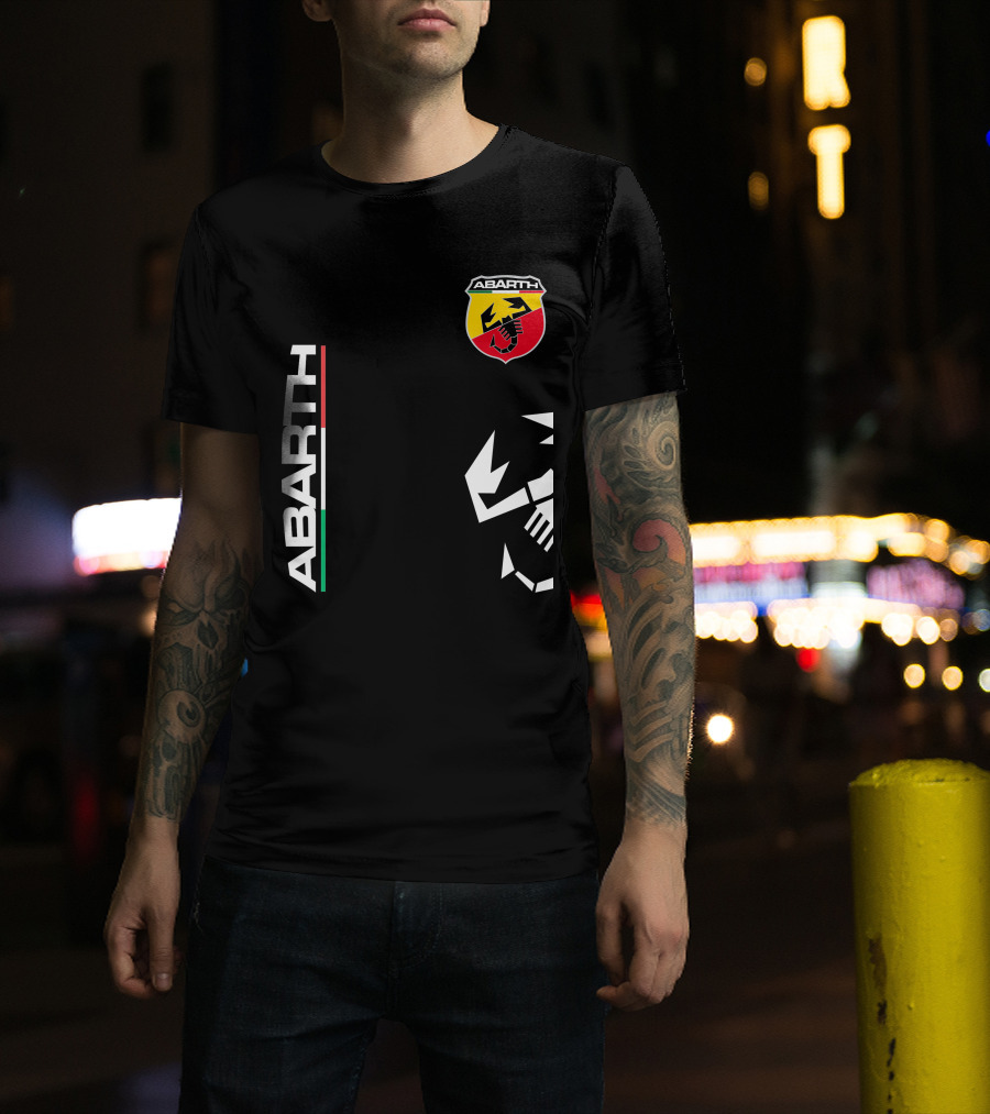 Abarth Scorpion Logo Tricolore T-Shirt
