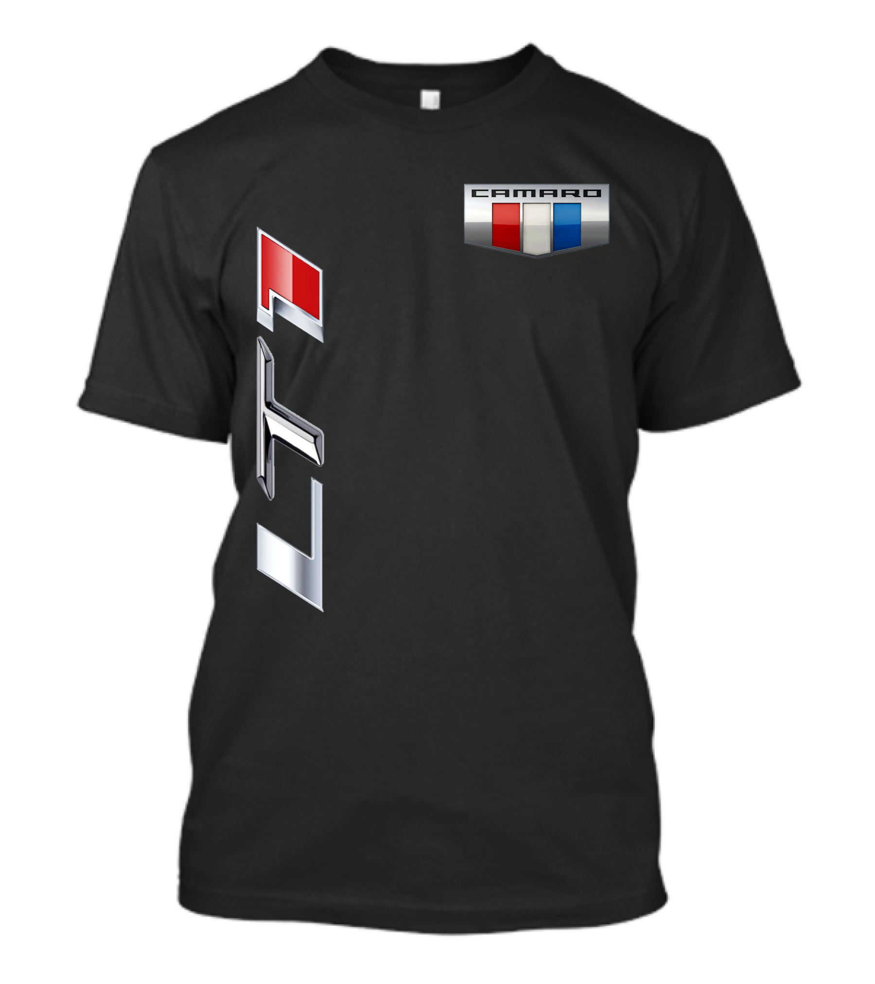 Chevrolet Camaro LT1 Emblem With Iconic Red White Blue Badge T-Shirt