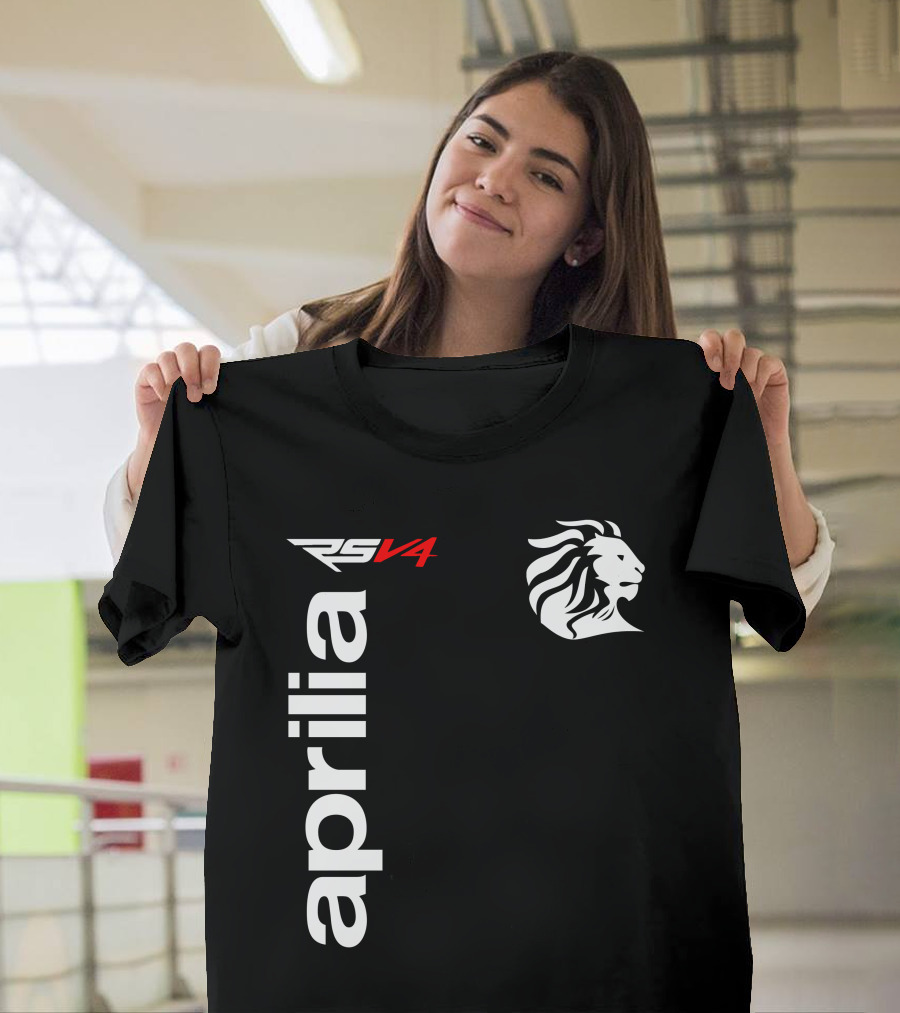 Aprilia RSV4 Lion Emblem T-Shirt