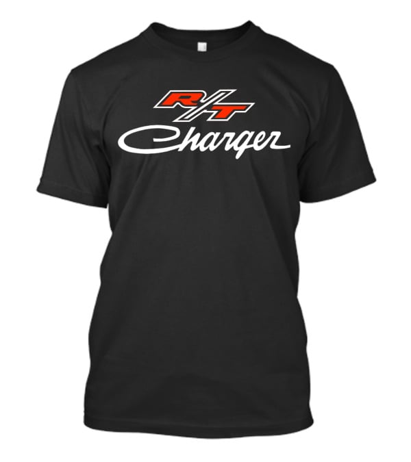 Dodge Charger R/T Classic Muscle Car Branding T-Shirt