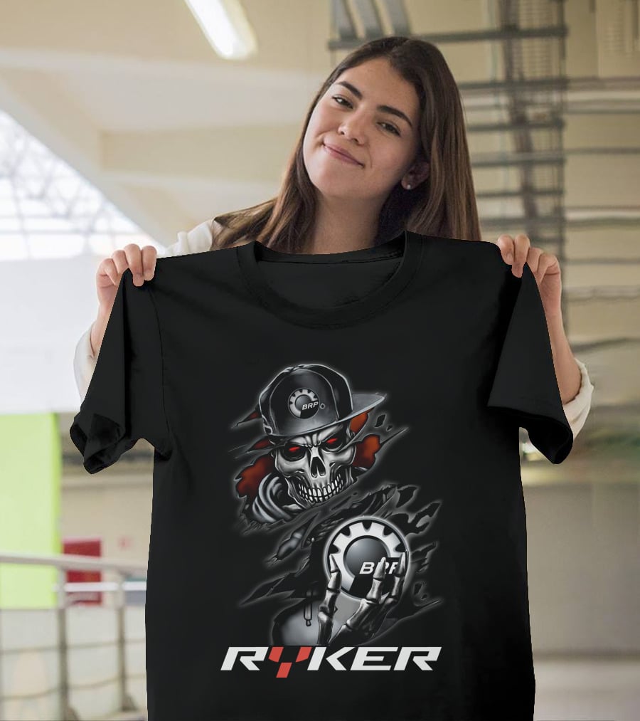Brp Ryker Skull T-Shirt