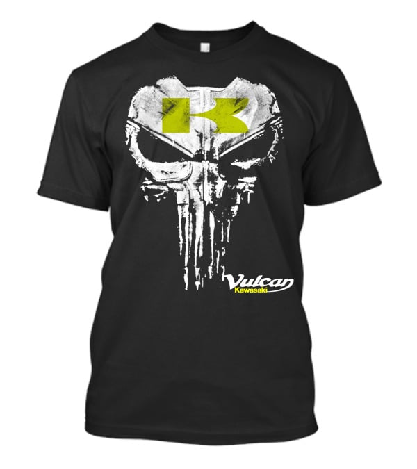 Kawasaki Vulcan Skull Icon 01 T-Shirt
