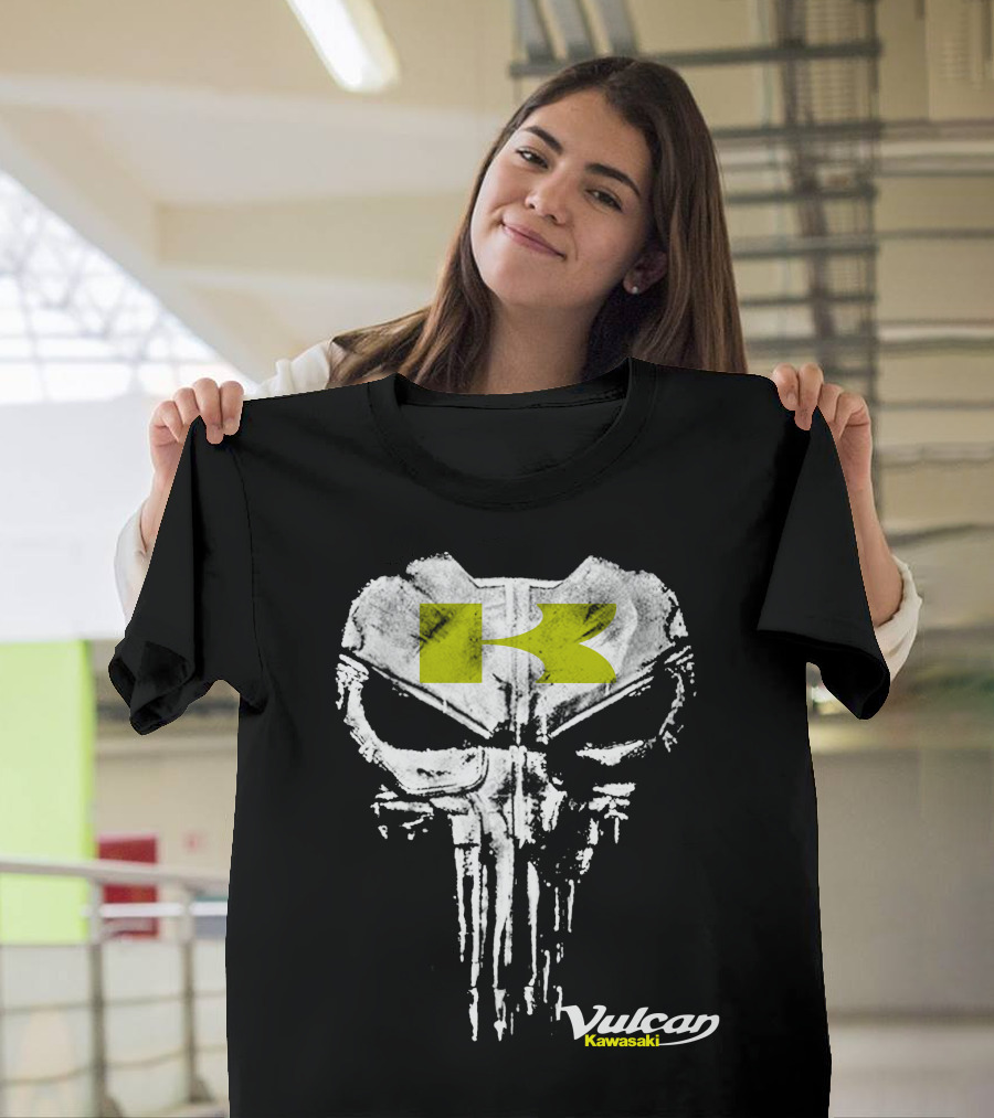Kawasaki Vulcan Skull Icon 01 T-Shirt