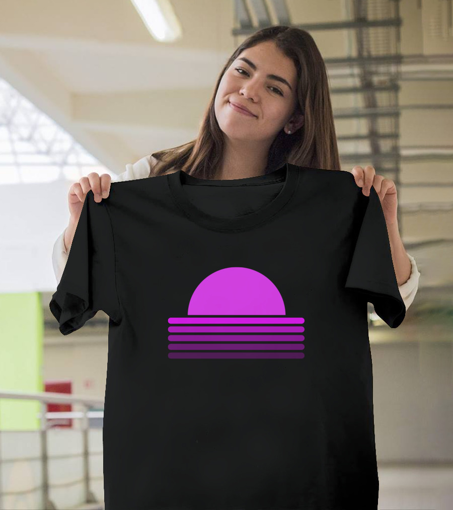 Purple Sunset Horizon T-Shirt