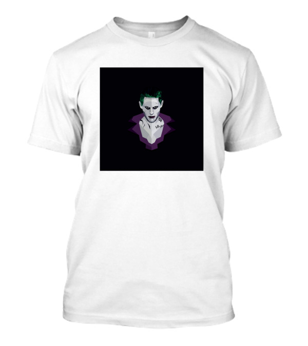 Joker Jared Leto Polygon Art Green Hair Suicide Squad T-Shirt
