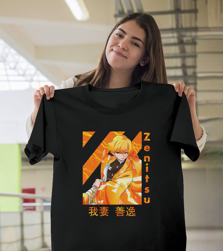 Zenitsu Thunder Breathing Lightning T-Shirt