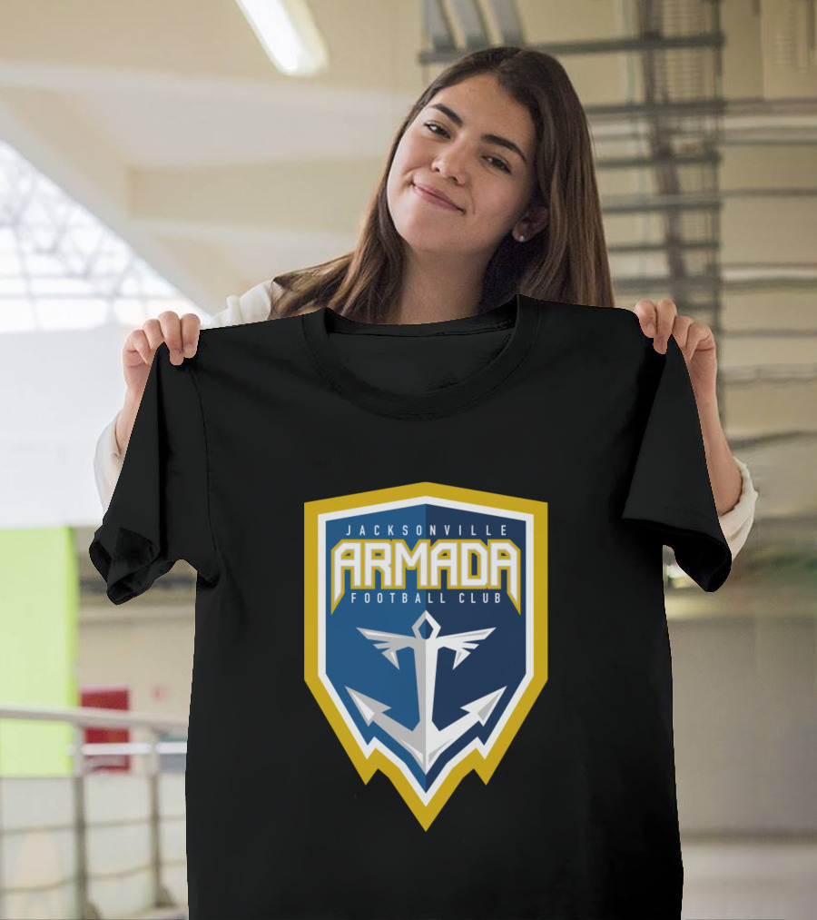 Jacksonville Armada Football Club Anchor Emblem T-Shirt