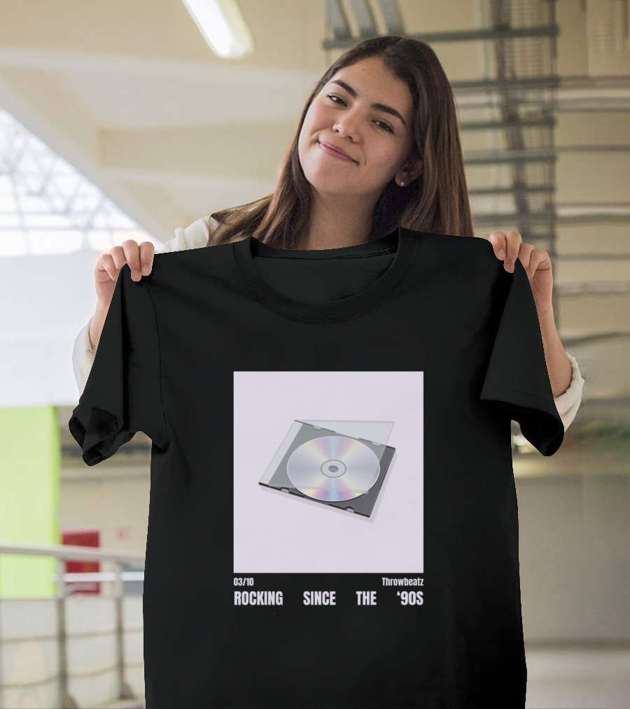 03/10 Rocking Since the '90s Throwbeatz CD Case T-Shirt