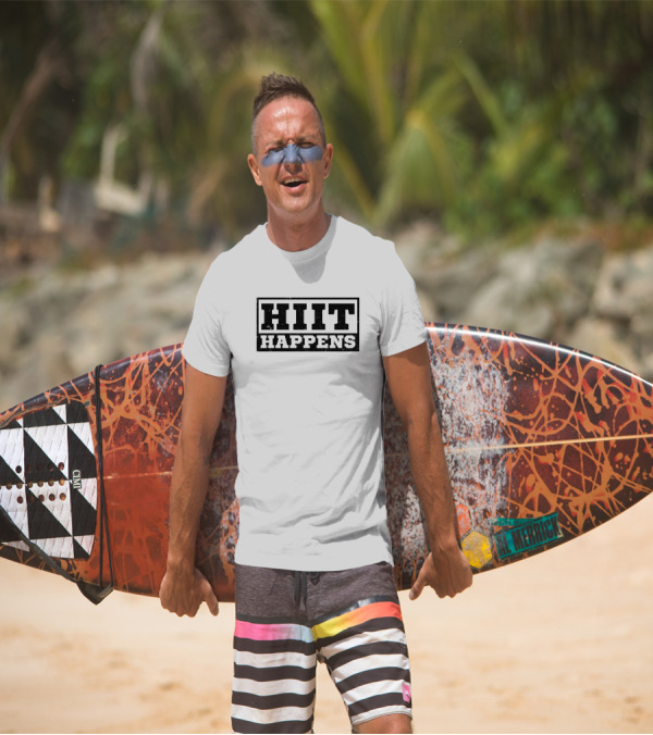 HIIT Happens Fitness Coach Motivation T-Shirt